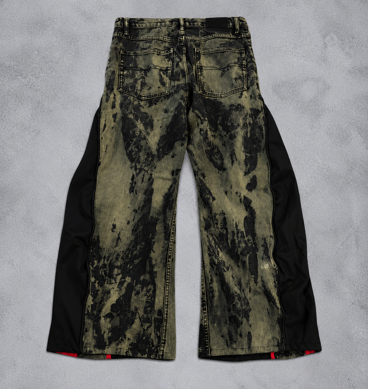 RUST SHADOW 3WAY ZIP PANTS