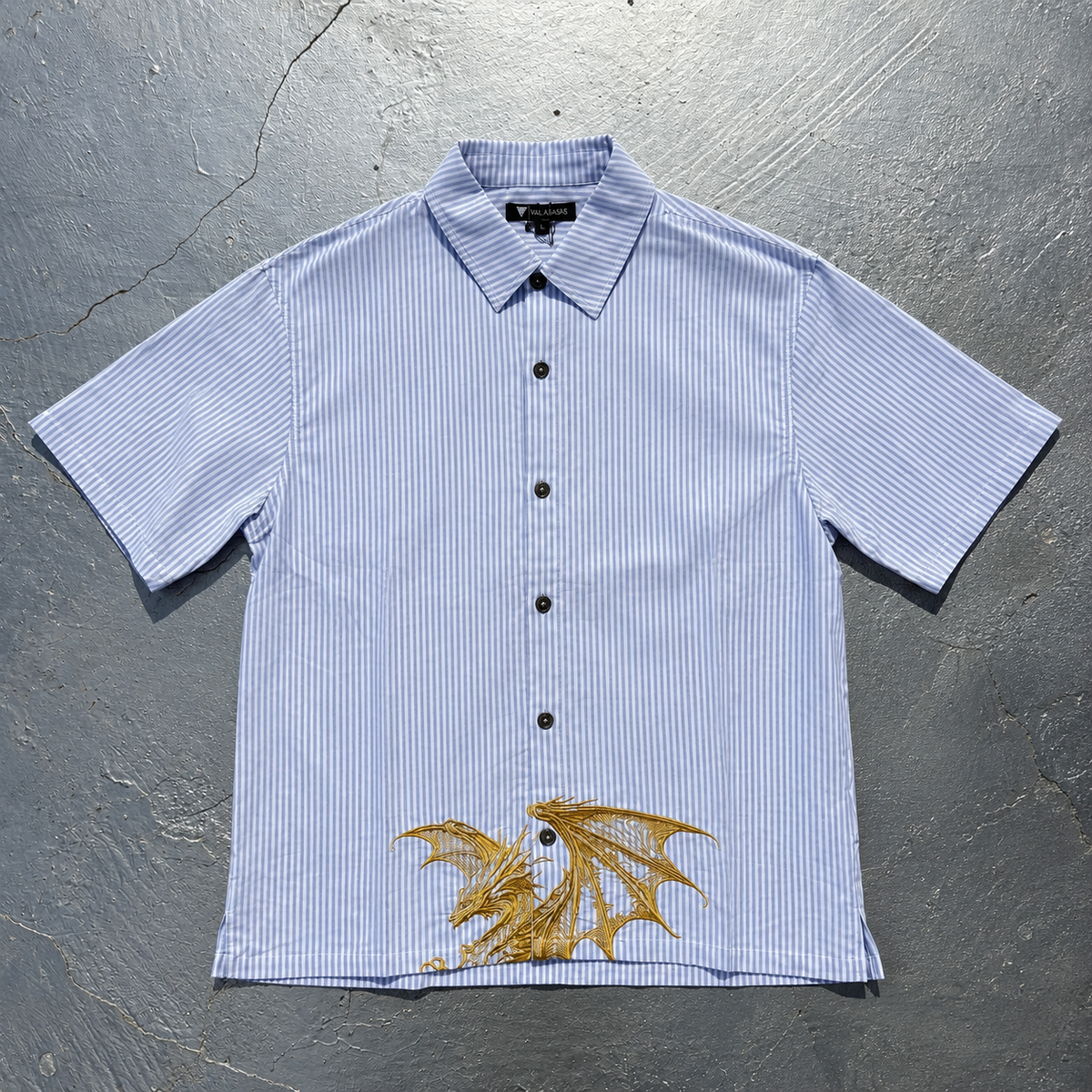 VALABASAS  DRAGON STRIPE SHIRT