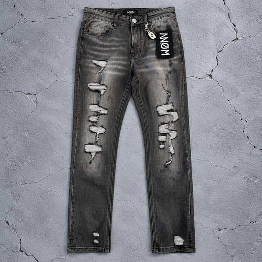 ANOM DENIM（アノムデニム）/[RIP TIDE JEANS] LT GREY