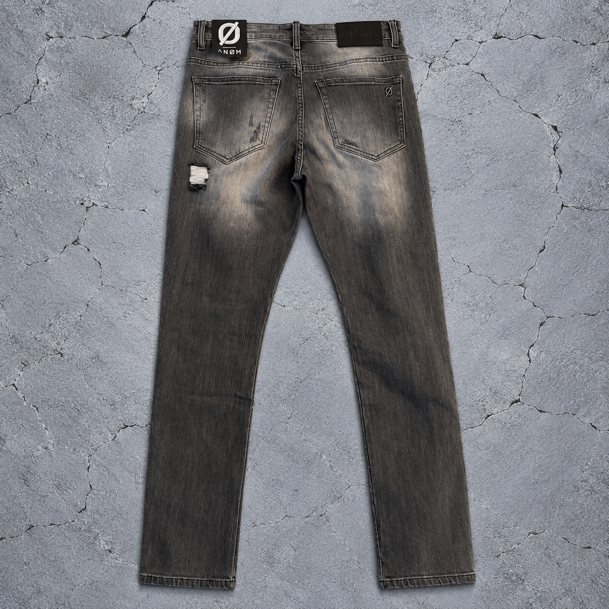 ANOM DENIM（アノムデニム）/[RIP TIDE JEANS] LT GREY