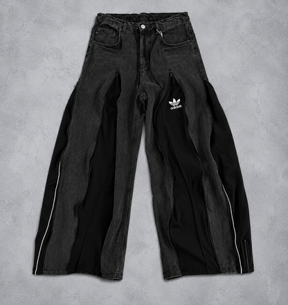 SHADOW BLACK 3WAY ZIP DENIM