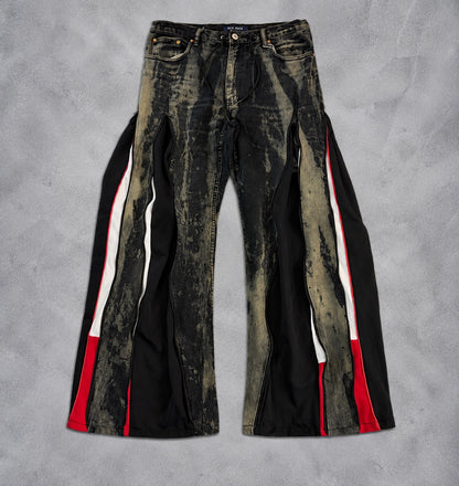 RUST SHADOW 3WAY ZIP PANTS