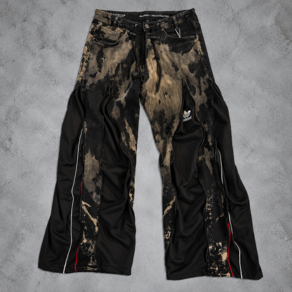 ACID FADE 3WAY ZIP HYBRID DENIM