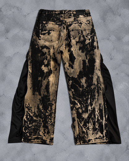 ACID FADE 3WAY ZIP HYBRID DENIM