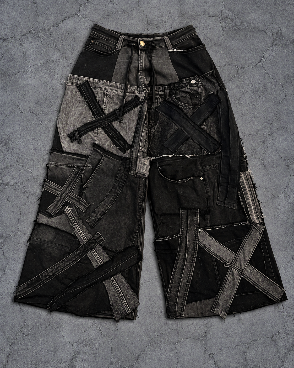 X-CROSS CHAOS REBUILD WIDE DENIM