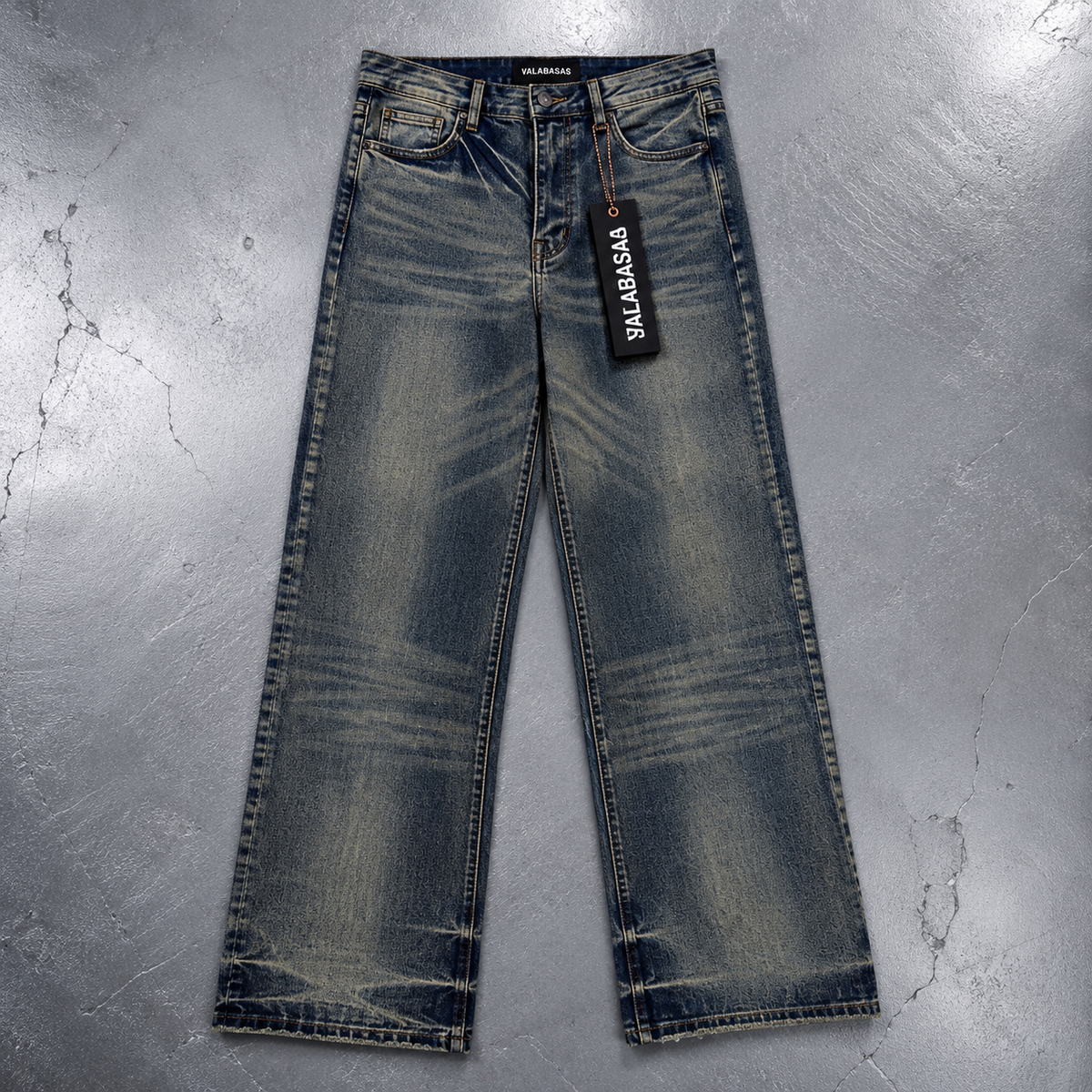 VALABASAS/「Mr.Baggy」Medium Wash