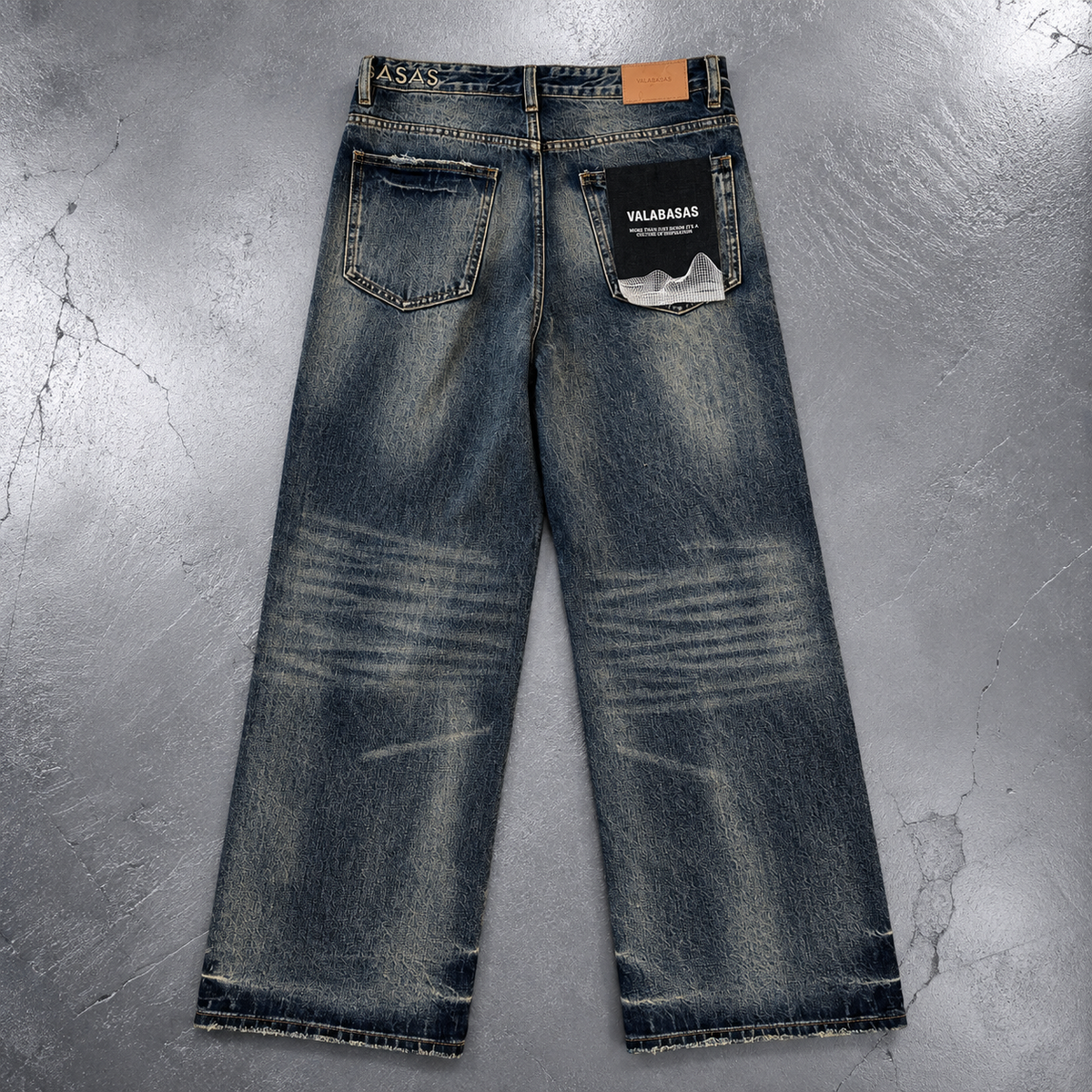 VALABASAS/「Mr.Baggy」Medium Wash